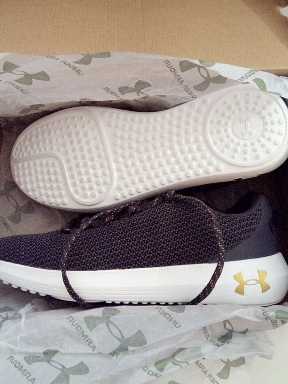 Under Armour With Ripple MTL Grey Women's Size US 10 New In Box
